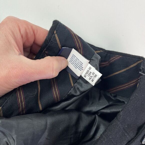 Vintage GAP Y2K Wool Blend Pleated Mini Skirt Sz 10 Academia Schoolgirl prep - Picture 12 of 12